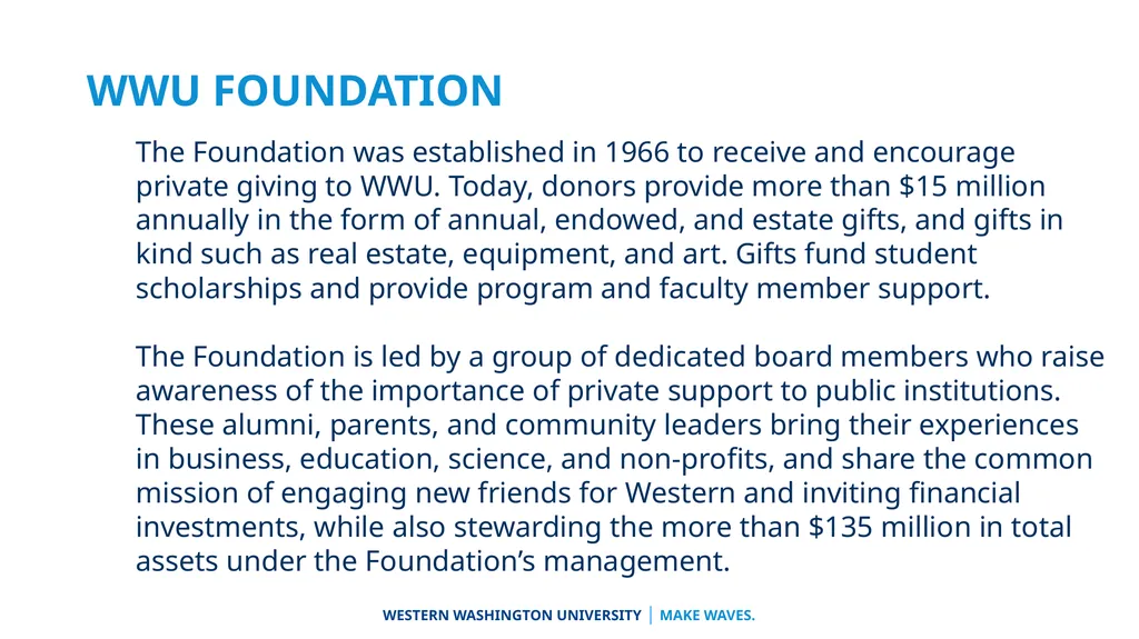 University Advancement Division Overview Vice - slide 26 of 31