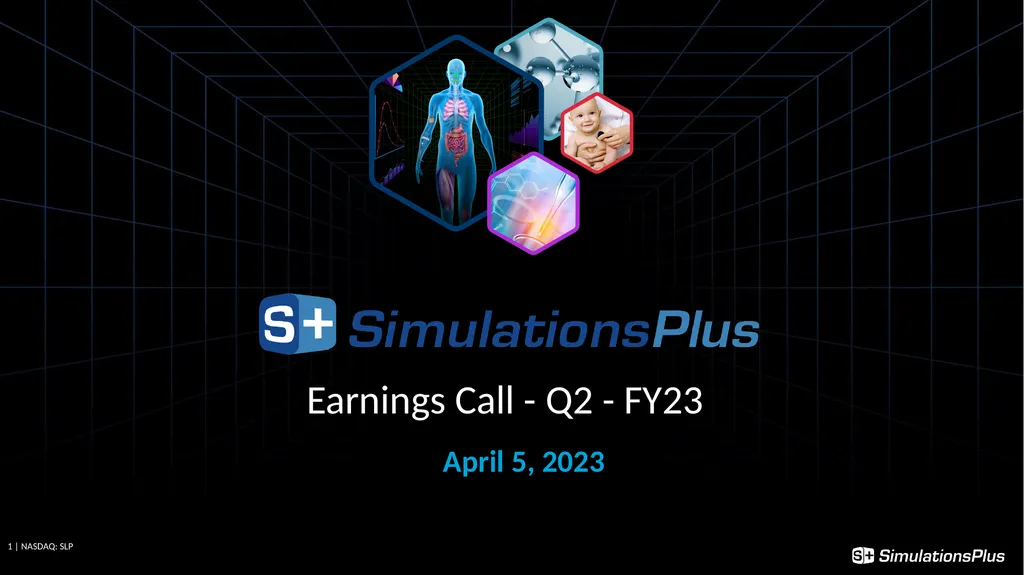 April 5, 2023 1 Earnings Call - Q2 - FY23 - slide 1 of 22