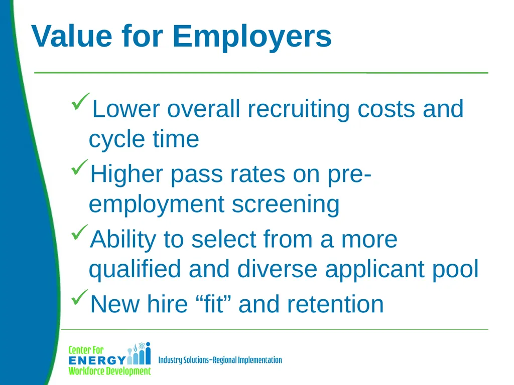 Based on a 2015 CEWD Member Survey: 82% believe - slide 9 of 24