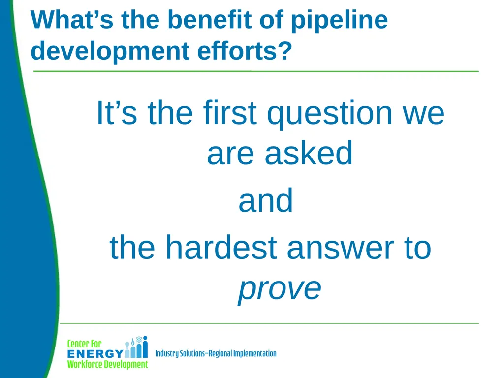 Based on a 2015 CEWD Member Survey: 82% believe - slide 4 of 24