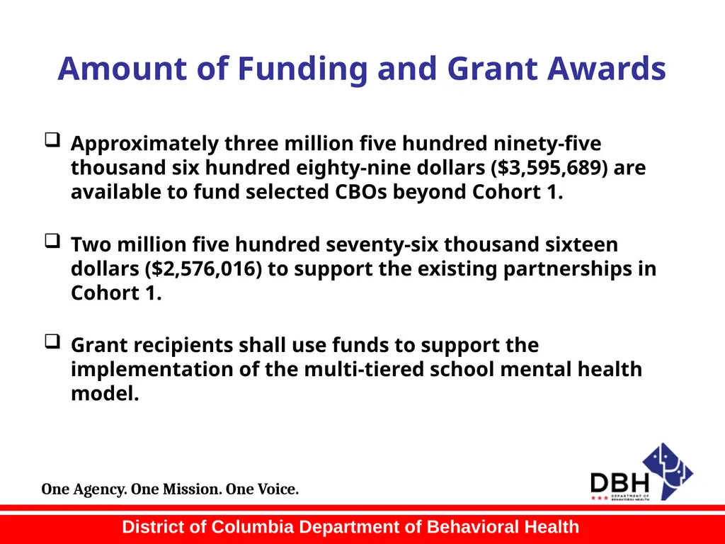 RFA Title: Comprehensive Expansion of School-Based - slide 9 of 39