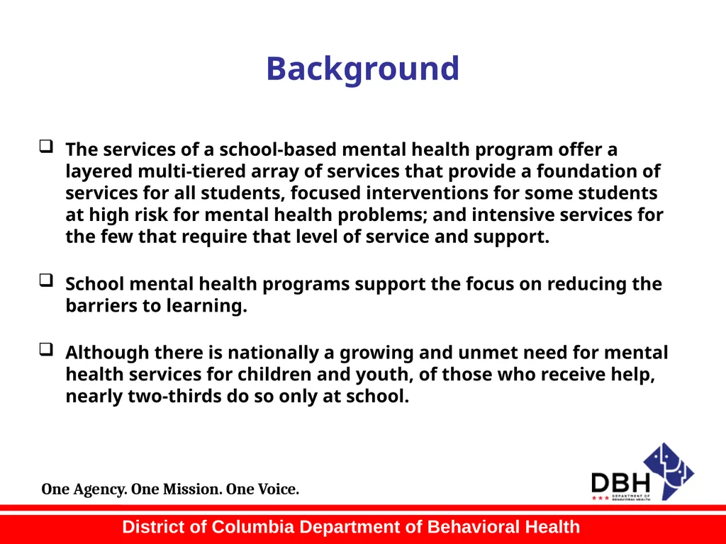 RFA Title: Comprehensive Expansion of School-Based - slide 6 of 39
