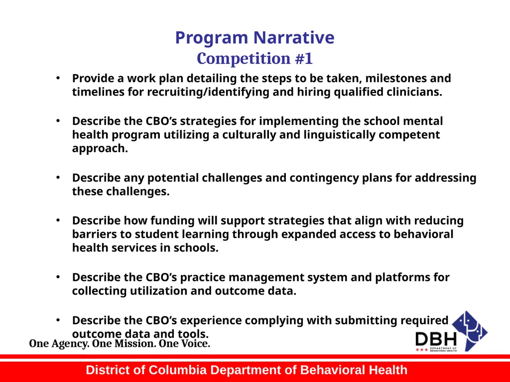 RFA Title: Comprehensive Expansion of School-Based - slide 23 of 39