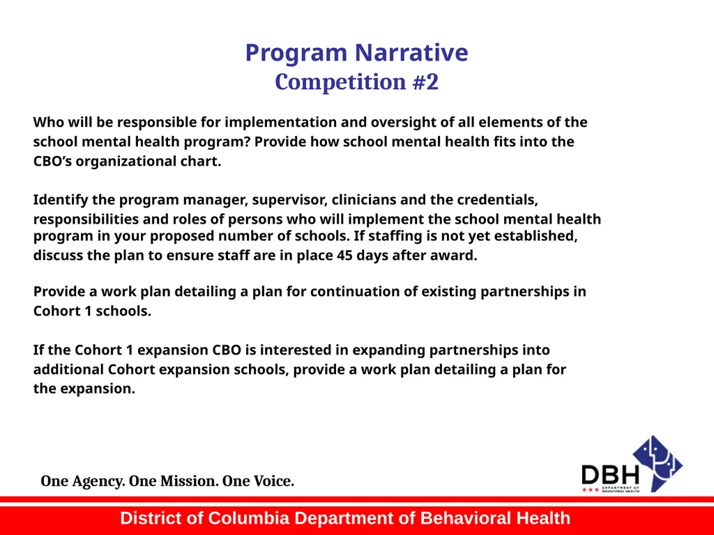 RFA Title: Comprehensive Expansion of School-Based - slide 25 of 39