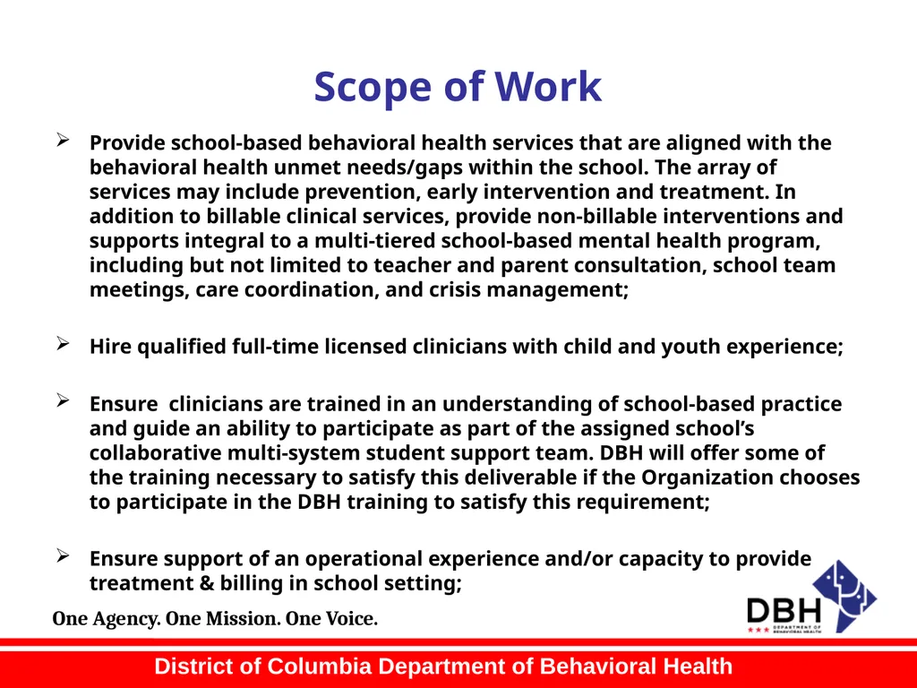RFA Title: Comprehensive Expansion of School-Based - slide 11 of 39