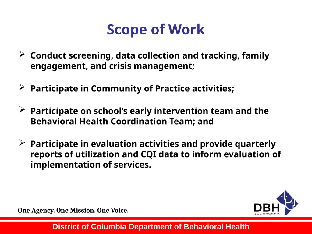 RFA Title: Comprehensive Expansion of School-Based - slide 16 of 39