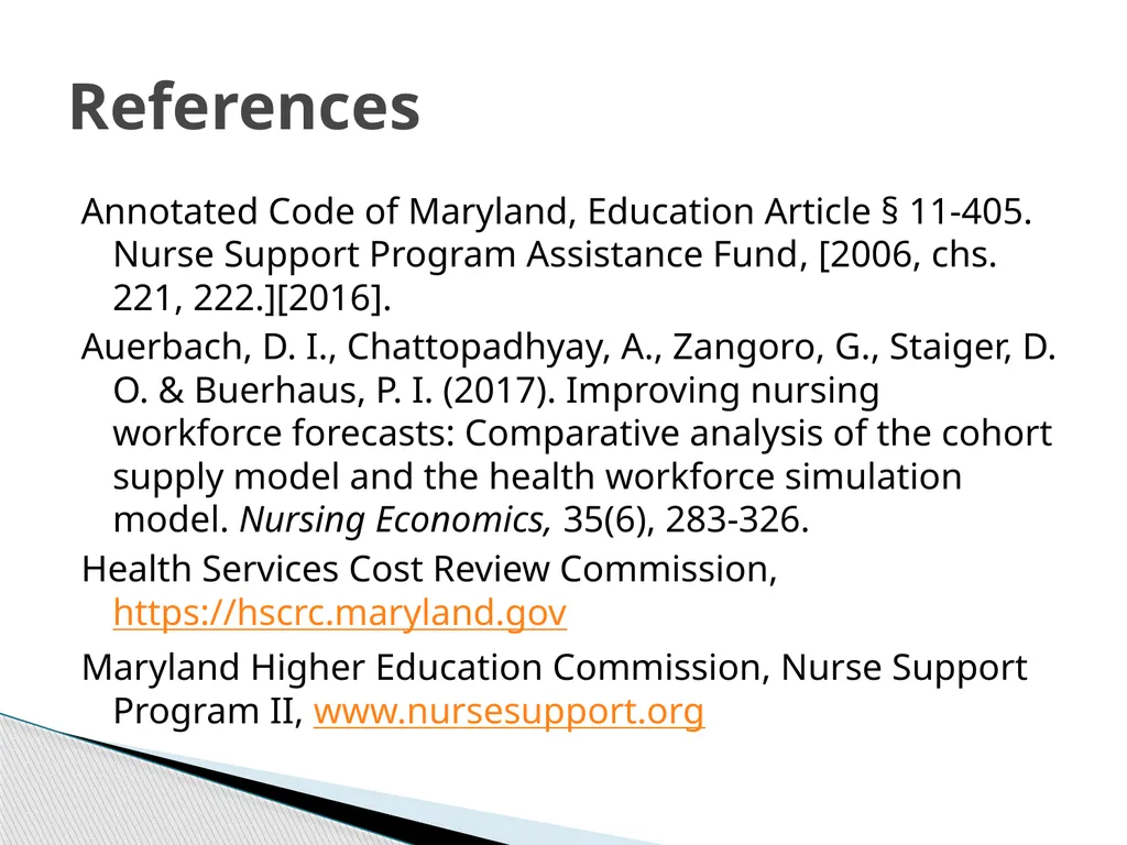 Nurse Support Program II FY 2022 Technical - slide 39 of 41