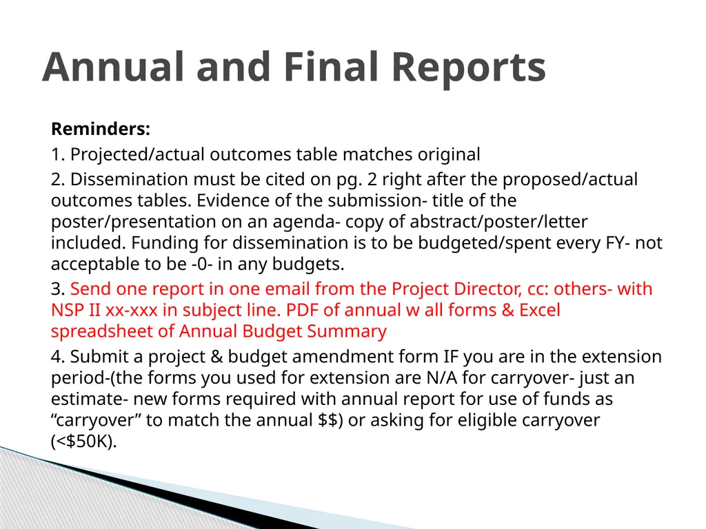 Nurse Support Program II FY 2022 Technical - slide 31 of 41
