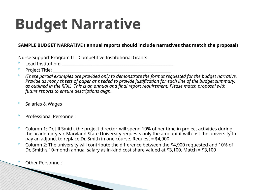 Nurse Support Program II FY 2022 Technical - slide 29 of 41