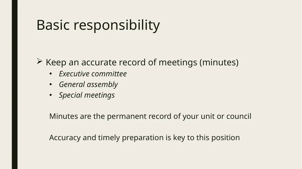 What you need to know; PTA secretary Lori Prussman - slide 2 of 16