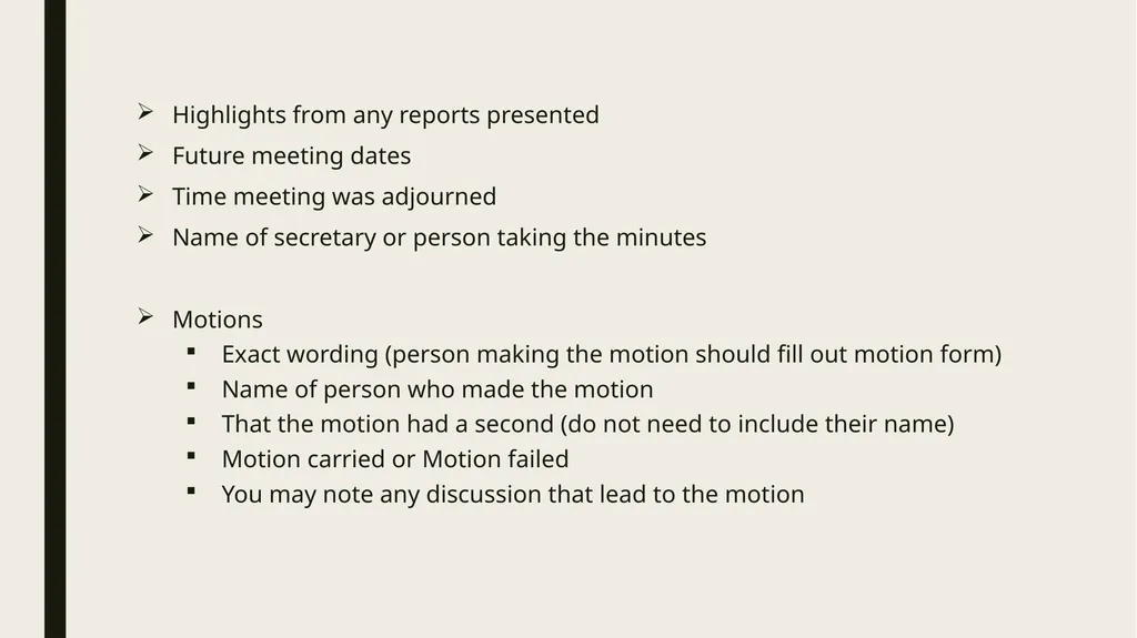 What you need to know; PTA secretary Lori Prussman - slide 15 of 16