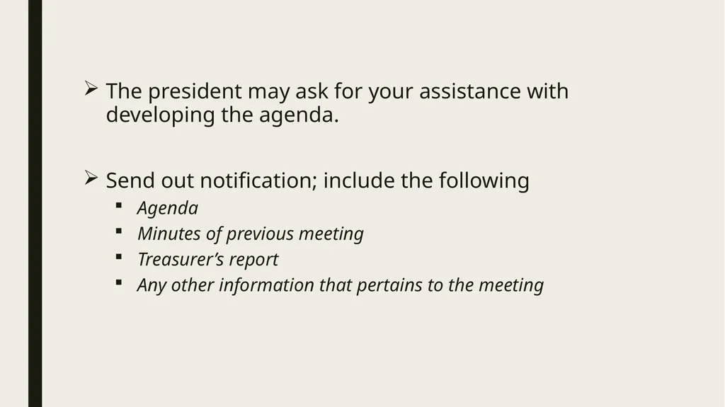 What you need to know; PTA secretary Lori Prussman - slide 5 of 16