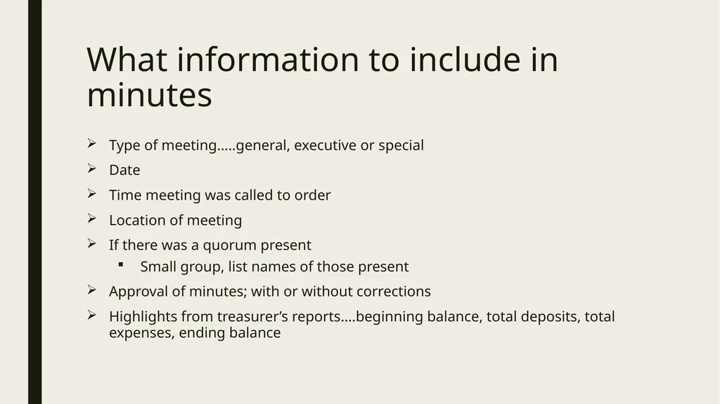 What you need to know; PTA secretary Lori Prussman - slide 14 of 16