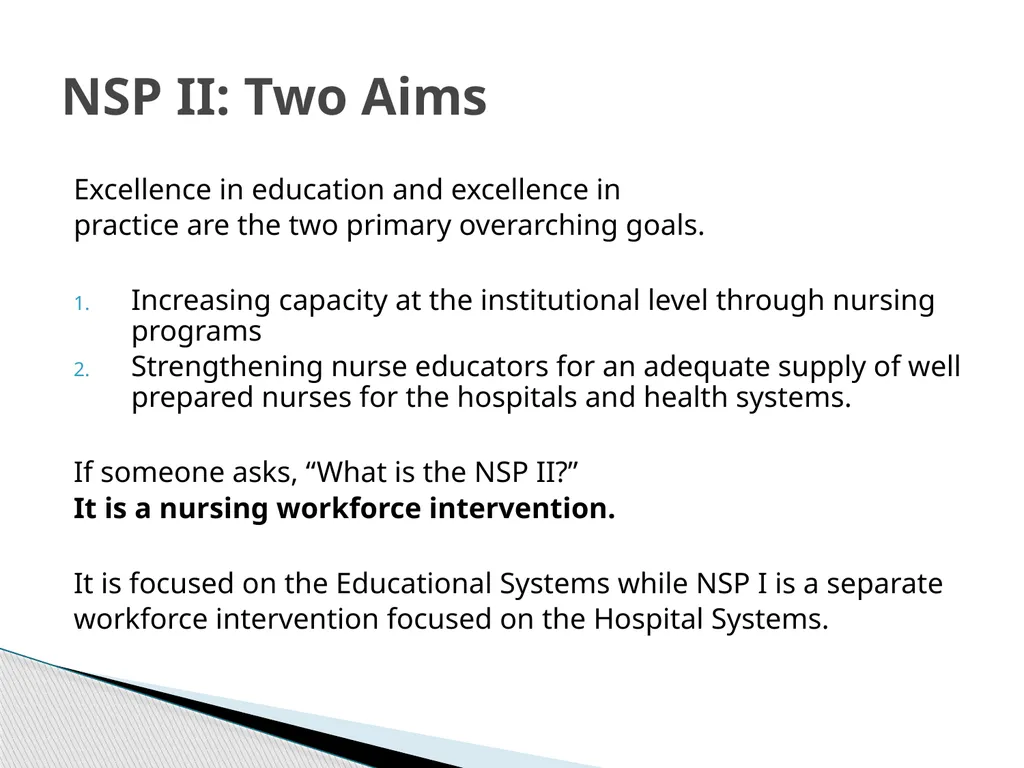Nurse Support Program II FY 2023 Technical - slide 20 of 58