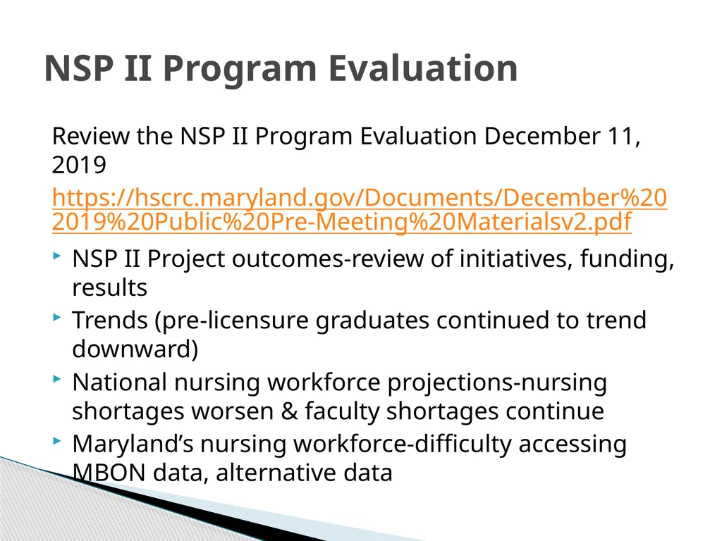 Nurse Support Program II FY 2023 Technical - slide 10 of 58