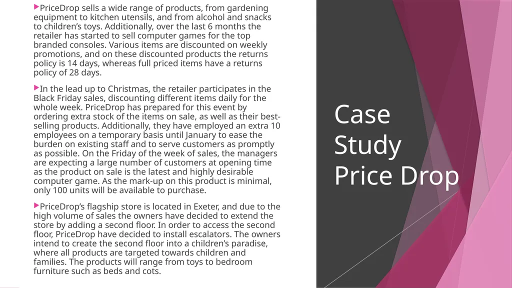 LO 1 RETAIL BUSINESS UNIT 3 LO1 - Know how - slide 31 of 32