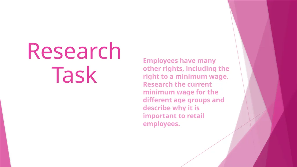 LO 1 RETAIL BUSINESS UNIT 3 LO1 - Know how - slide 21 of 32