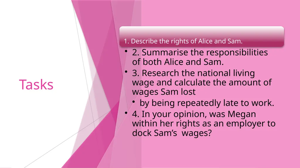 LO 1 RETAIL BUSINESS UNIT 3 LO1 - Know how - slide 23 of 32