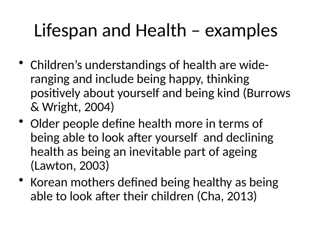 What is Health? Session Aims To explore the - slide 16 of 19