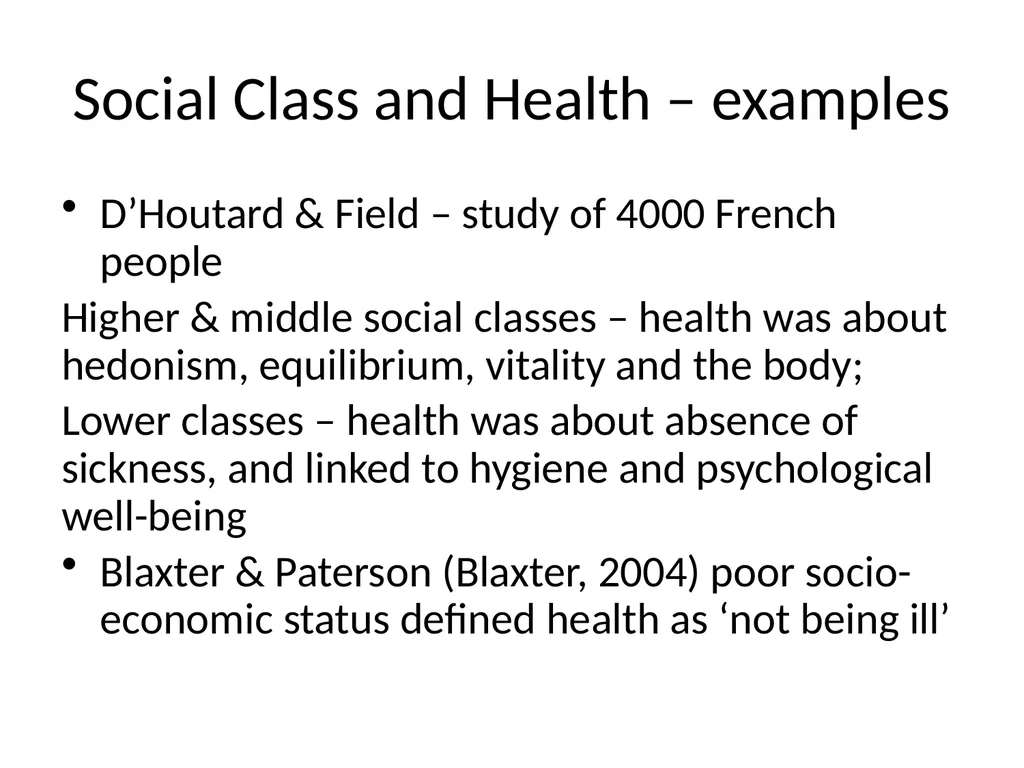 What is Health? Session Aims To explore the - slide 15 of 19