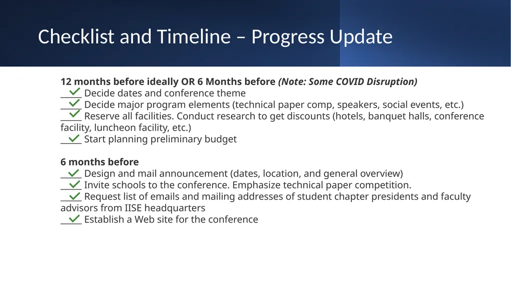 Welcome! University Regional Conference Meeting - slide 3 of 19