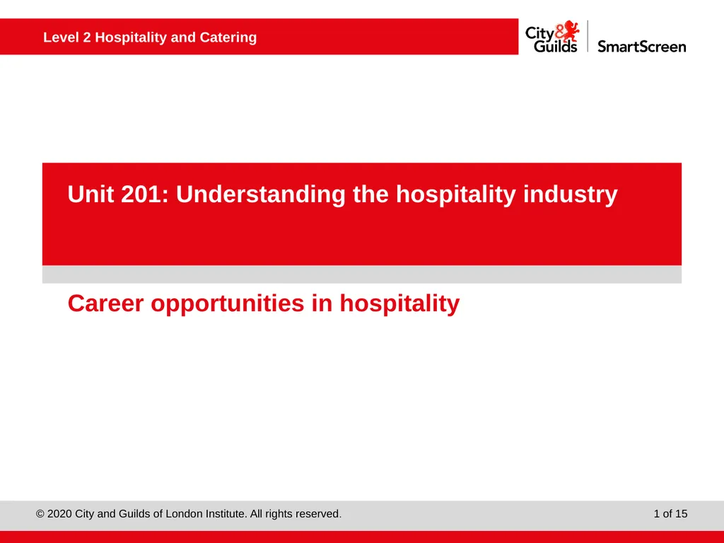 PowerPoint presentation Career opportunities in - slide 1 of 15