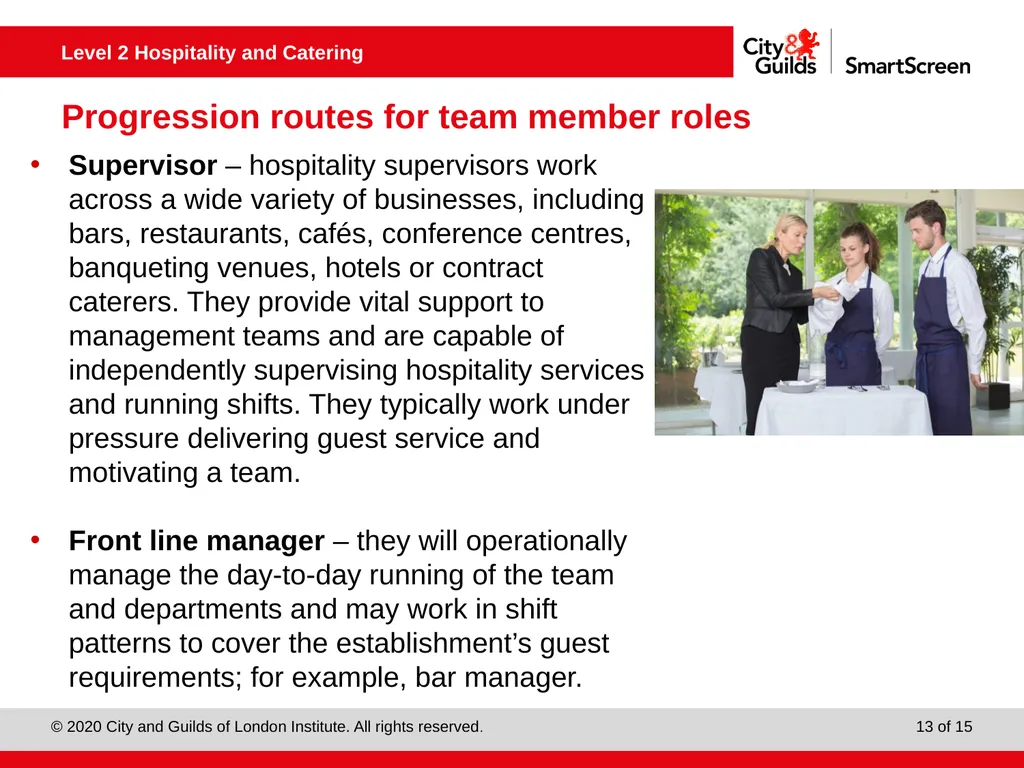PowerPoint presentation Career opportunities in - slide 13 of 15