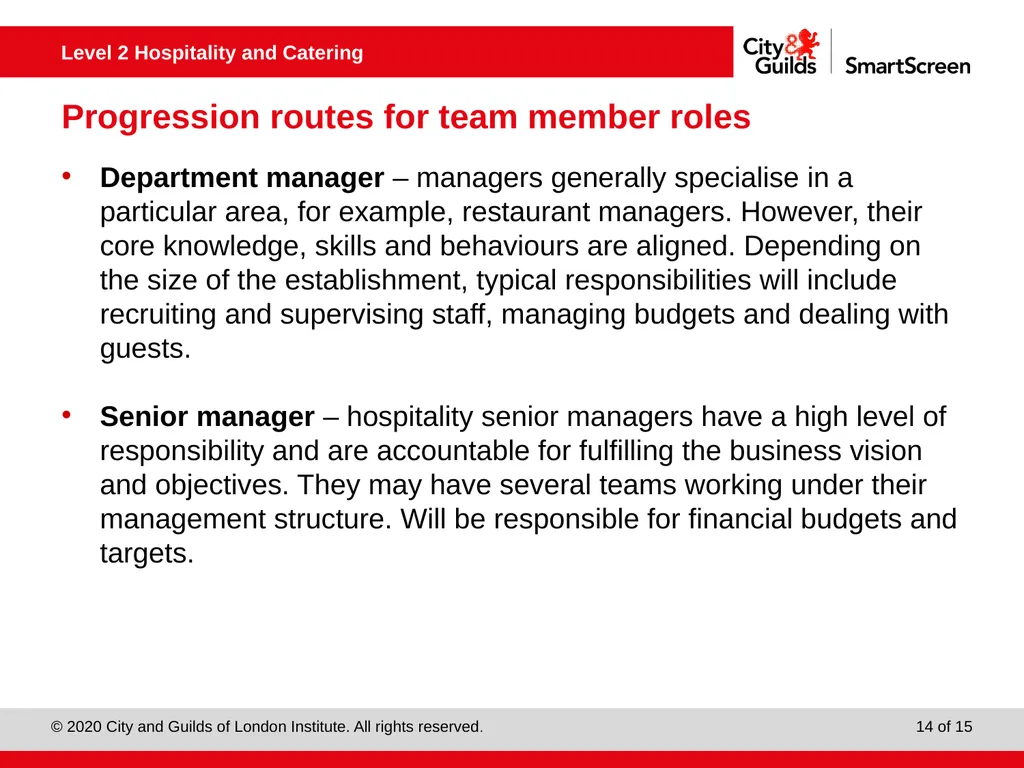 PowerPoint presentation Career opportunities in - slide 14 of 15