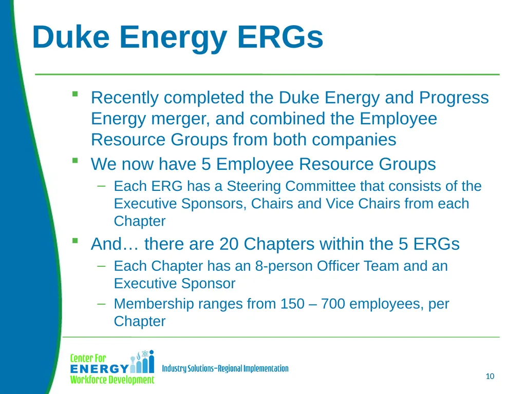 Using Employee Resources Groups to Build a Diverse - slide 10 of 32