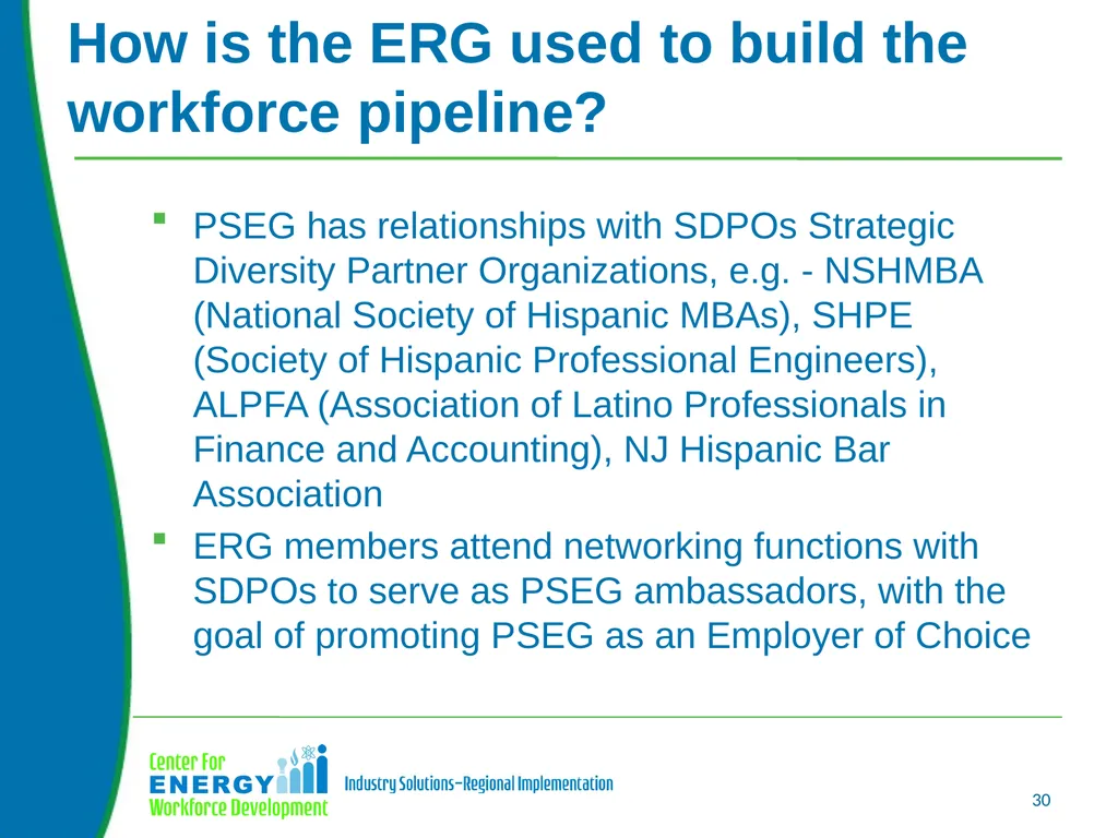Using Employee Resources Groups to Build a Diverse - slide 30 of 32