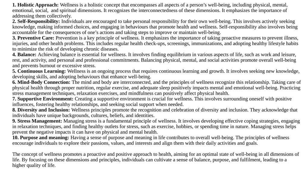 Introduction to Health and Wellness Definition of - slide 41 of 41