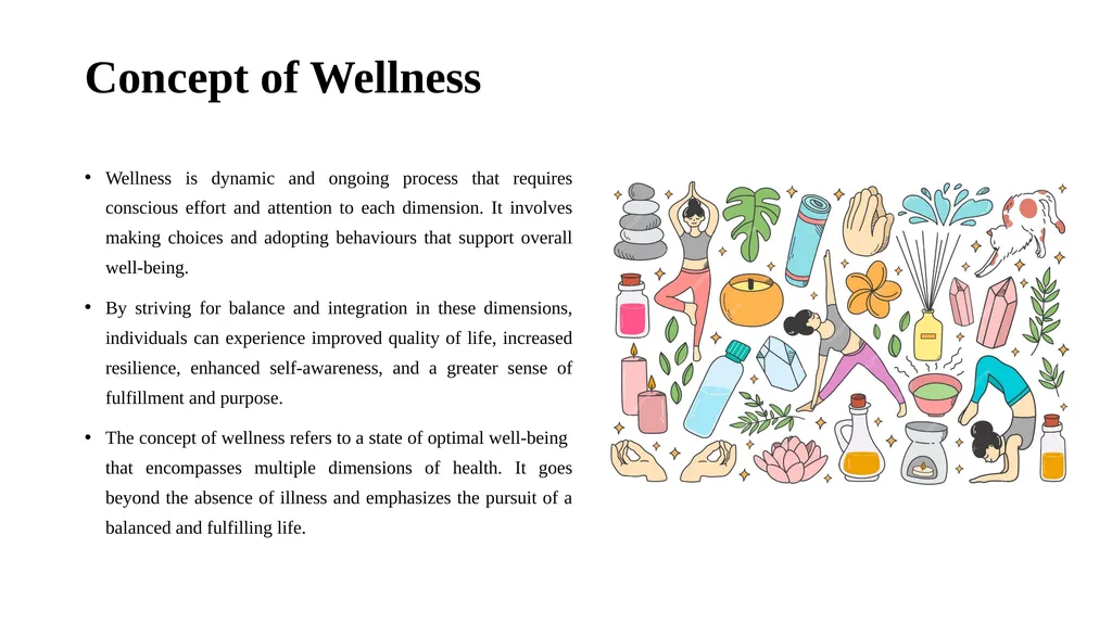 Introduction to Health and Wellness Definition of - slide 15 of 41