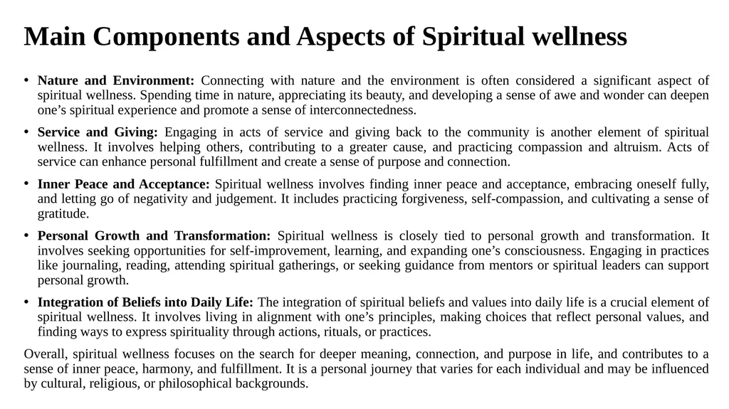Introduction to Health and Wellness Definition of - slide 33 of 41