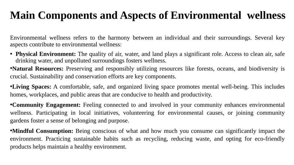 Introduction to Health and Wellness Definition of - slide 35 of 41