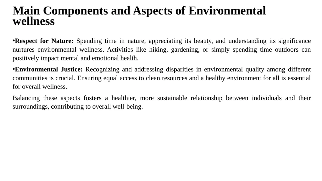 Introduction to Health and Wellness Definition of - slide 36 of 41