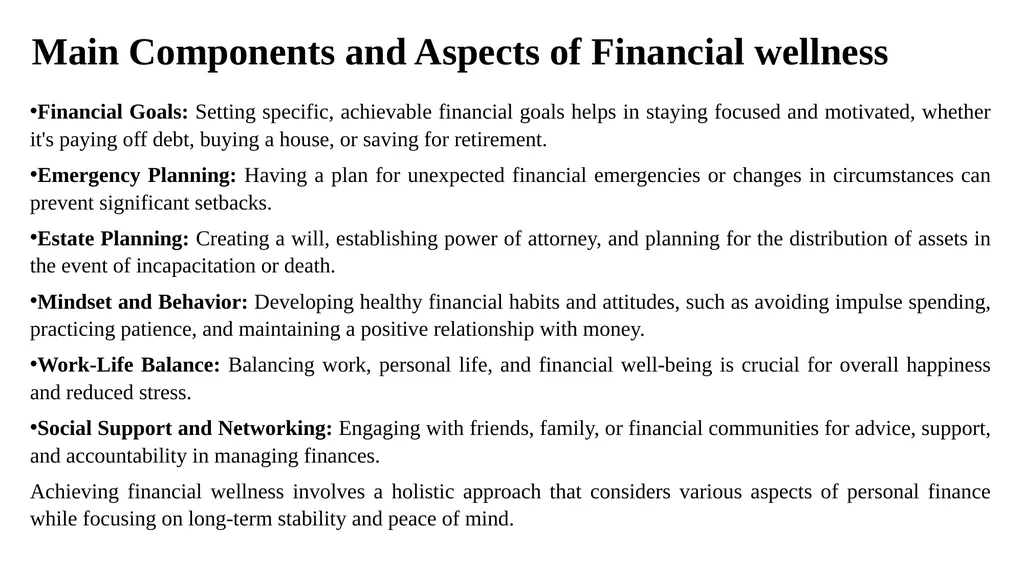 Introduction to Health and Wellness Definition of - slide 39 of 41