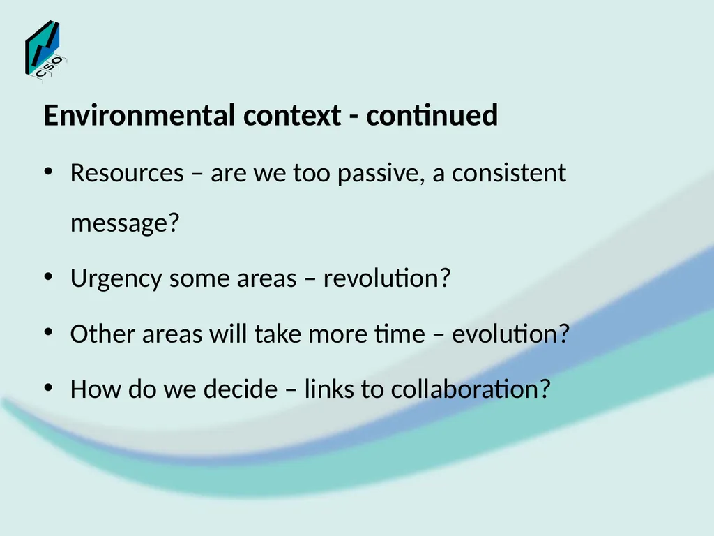 Modernisation Evolution or Revolution World - slide 4 of 17