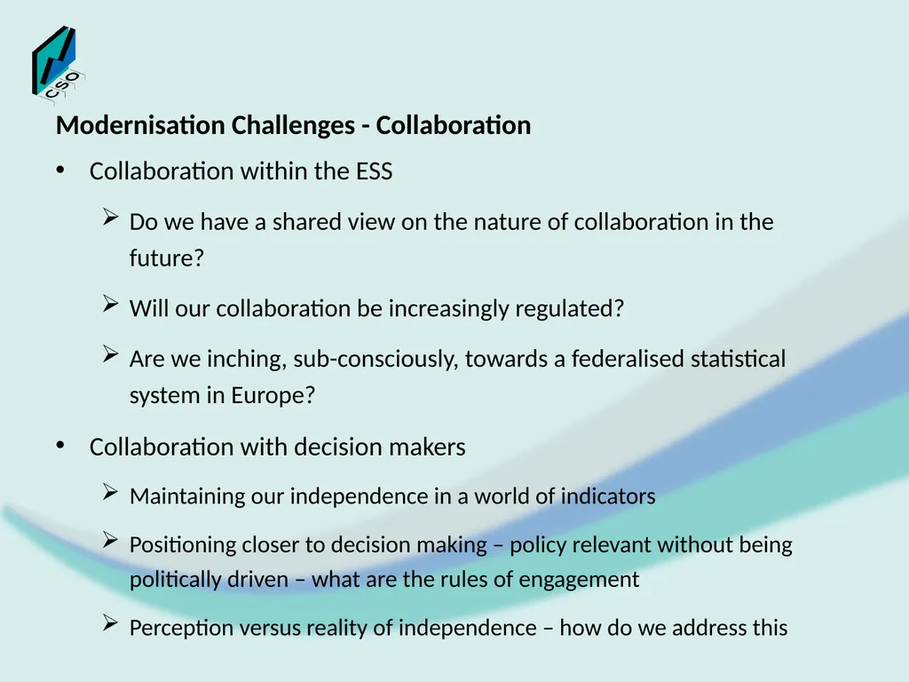 Modernisation Evolution or Revolution World - slide 14 of 17