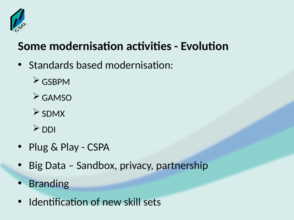 Modernisation Evolution or Revolution World - slide 8 of 17