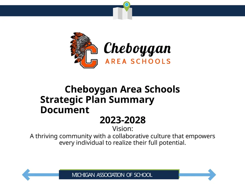 Cheboygan Area Schools Strategic Plan Summary - slide 1 of 37