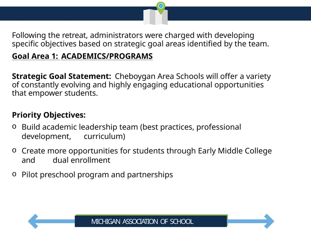 Cheboygan Area Schools Strategic Plan Summary - slide 12 of 37