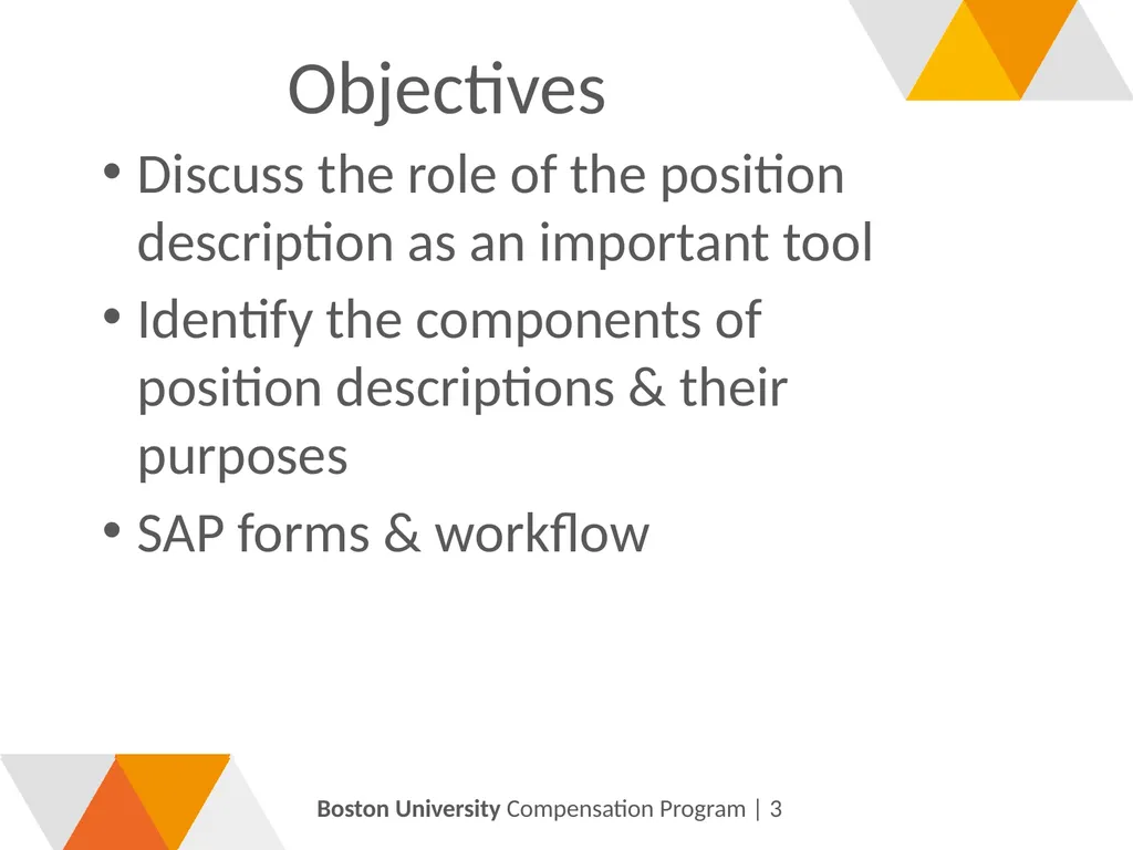 Compensation: Update & Position Description - slide 3 of 55