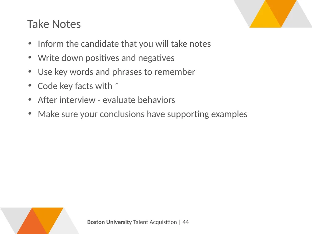 Compensation: Update & Position Description - slide 44 of 55