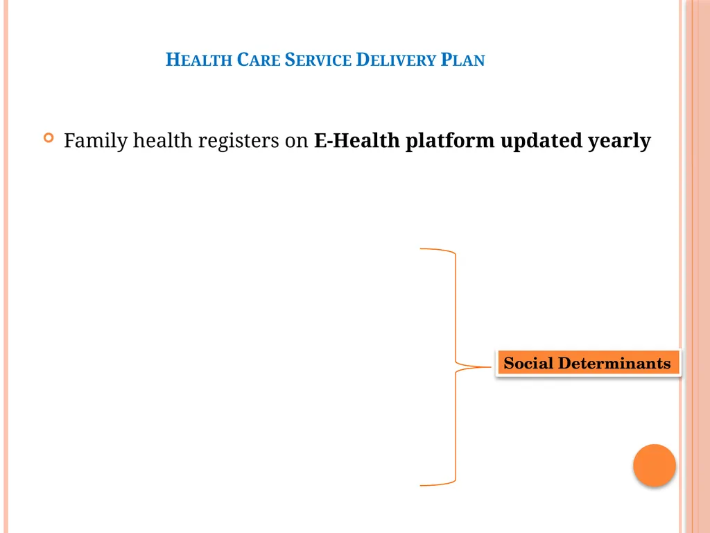 Family Health Centre Approach for Universal Health - slide 8 of 15