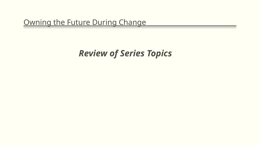 Governing in a post-pandemic environment: - slide 3 of 11