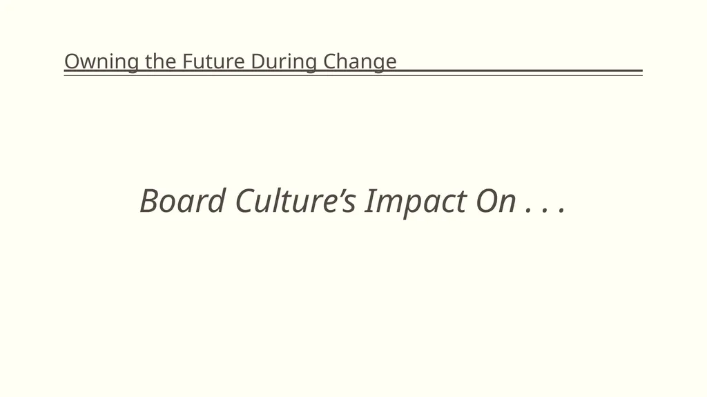 Governing in a post-pandemic environment: - slide 6 of 11