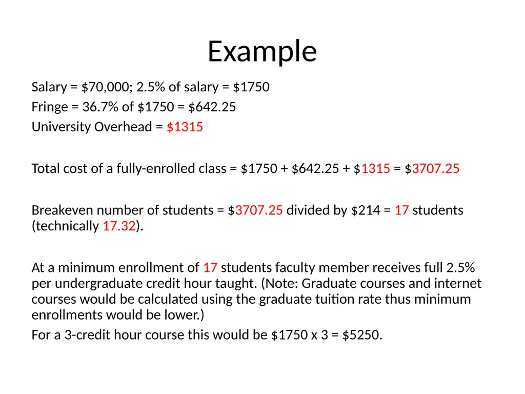 “Triple Win” Summer Compensation A Proposal from - slide 10 of 16