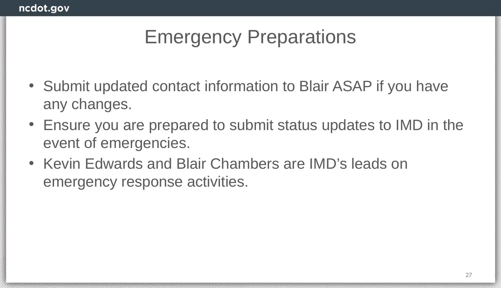 Integrated Mobility Division Transit Systems Call - slide 27 of 31