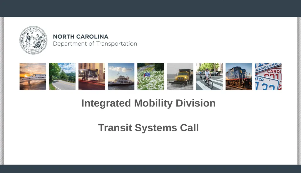Integrated Mobility Division Transit Systems Call - slide 31 of 31