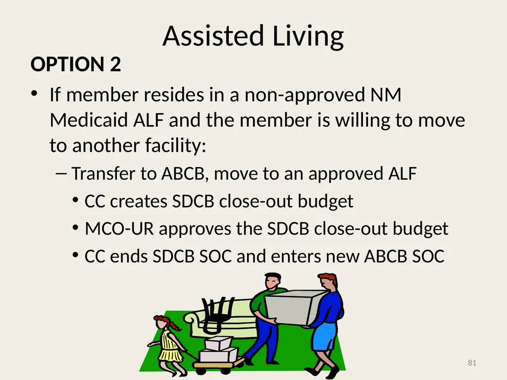 Self-Directed Community Benefits HSD/MAD/SDCB - slide 81 of 86